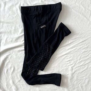 Kerrits Black Ice Fil Equestrian Tights, Size M.